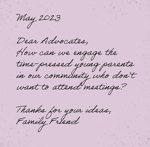 Dear Advocates 5